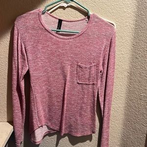 pink long sleeve